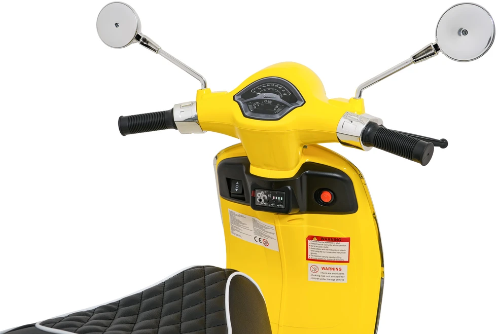 Elektrinis motoroleris Vespa ROMA, Geltona