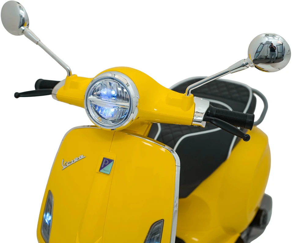 Elektrinis motoroleris Vespa ROMA, Geltona