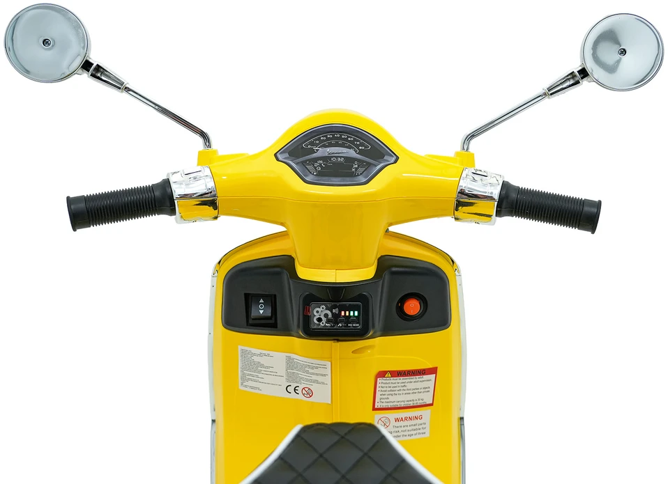 Elektrinis motoroleris Vespa ROMA, Geltona