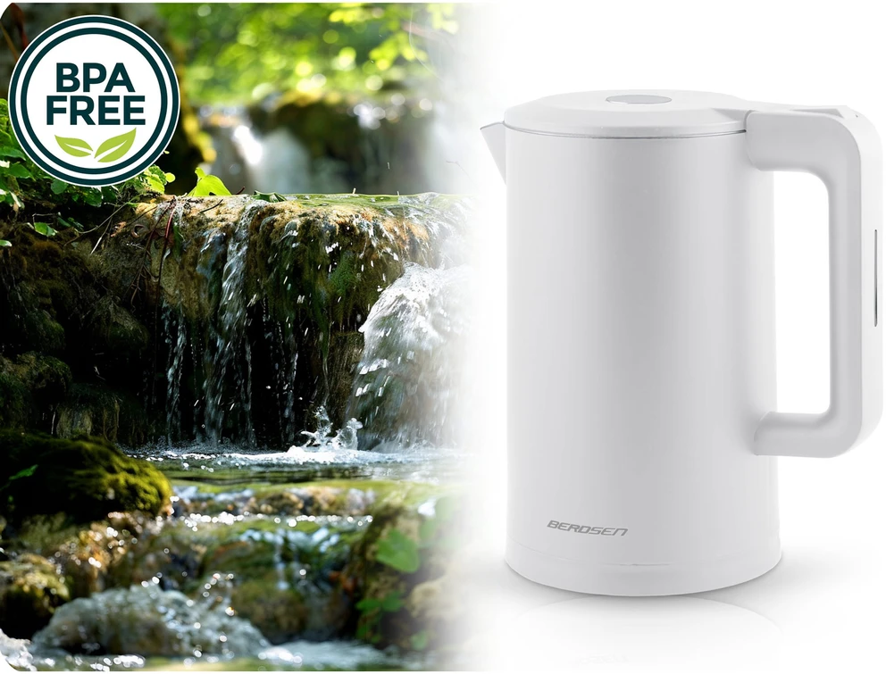 Berdsen BD-710 elektrinis virdulys 1,7 l, baltas