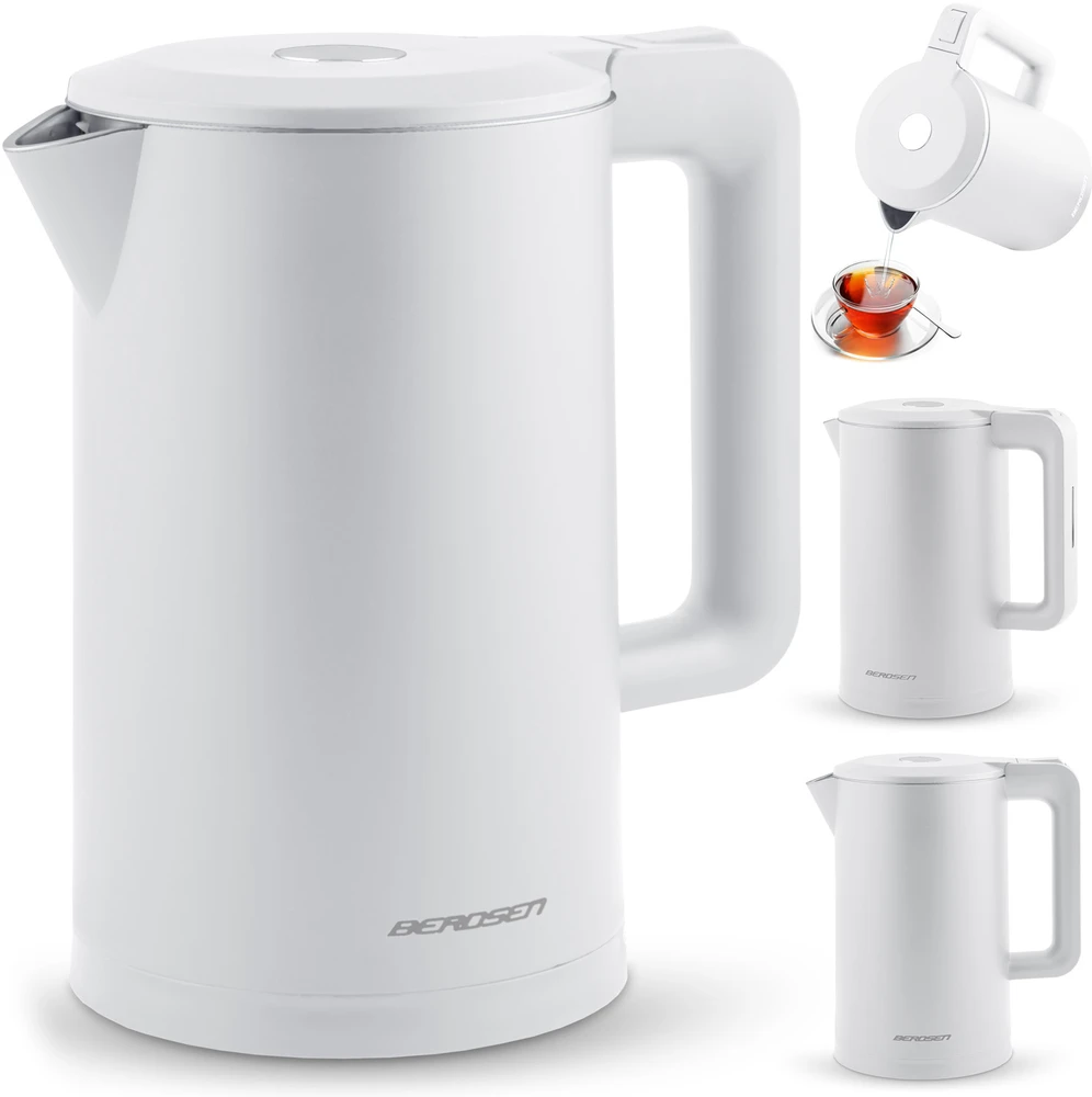 Berdsen BD-710 elektrinis virdulys 1,7 l, baltas