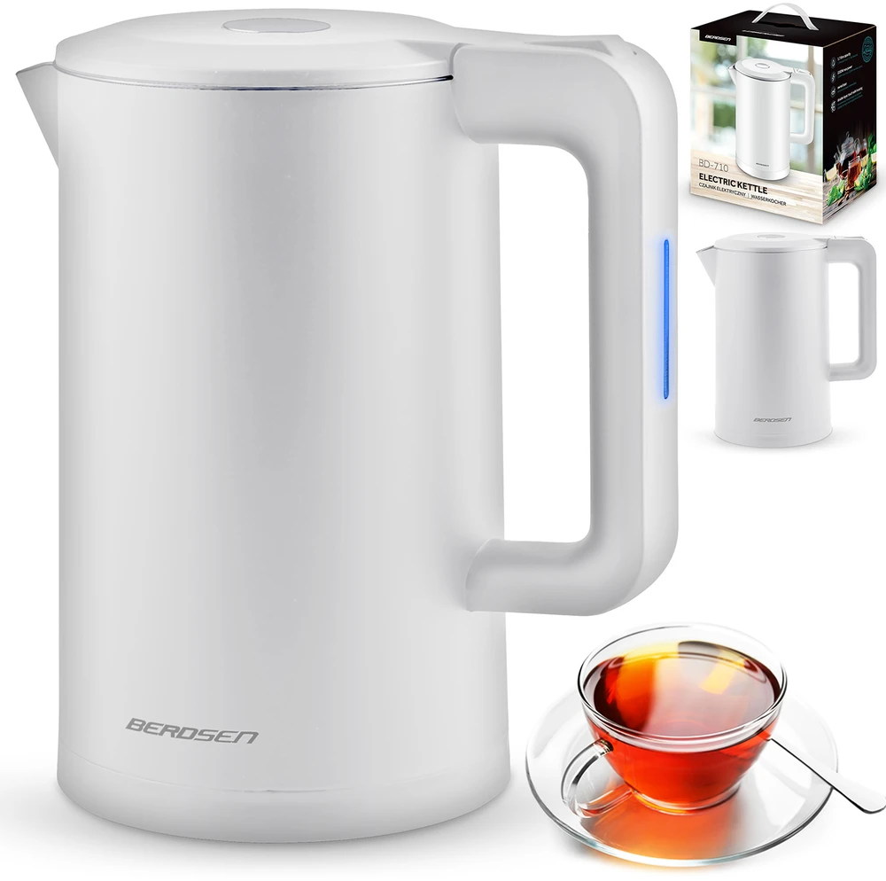 Berdsen BD-710 elektrinis virdulys 1,7 l, baltas