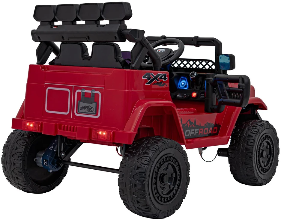 Elektromobilis CLIMBER, Raudona