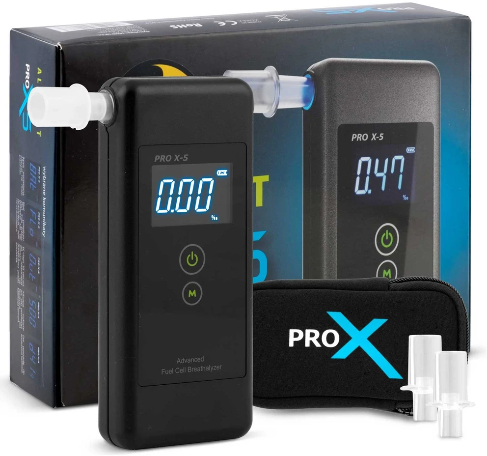 Alkotesteris Alcofind Promiler PRO X-5