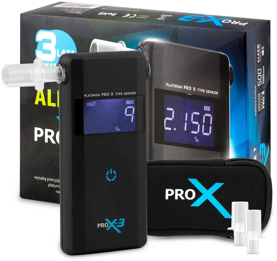 Alkotesteris Alcofind Promiler PRO X-3