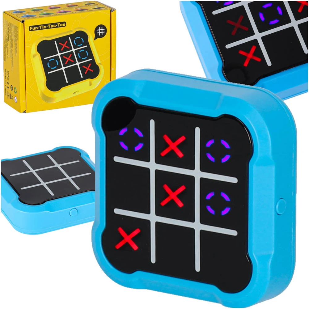 Dėlionė Elektroninis galvosūkių žaidimas Tic Tac Toe konsolė