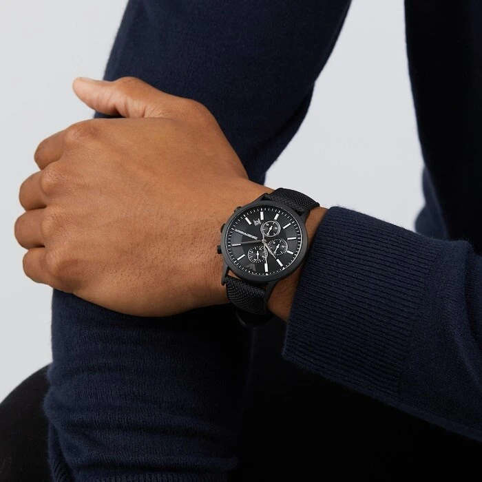 Vyriškas laikrodis Emporio Armani AR11457 RENATO CHRONO(zi052a)