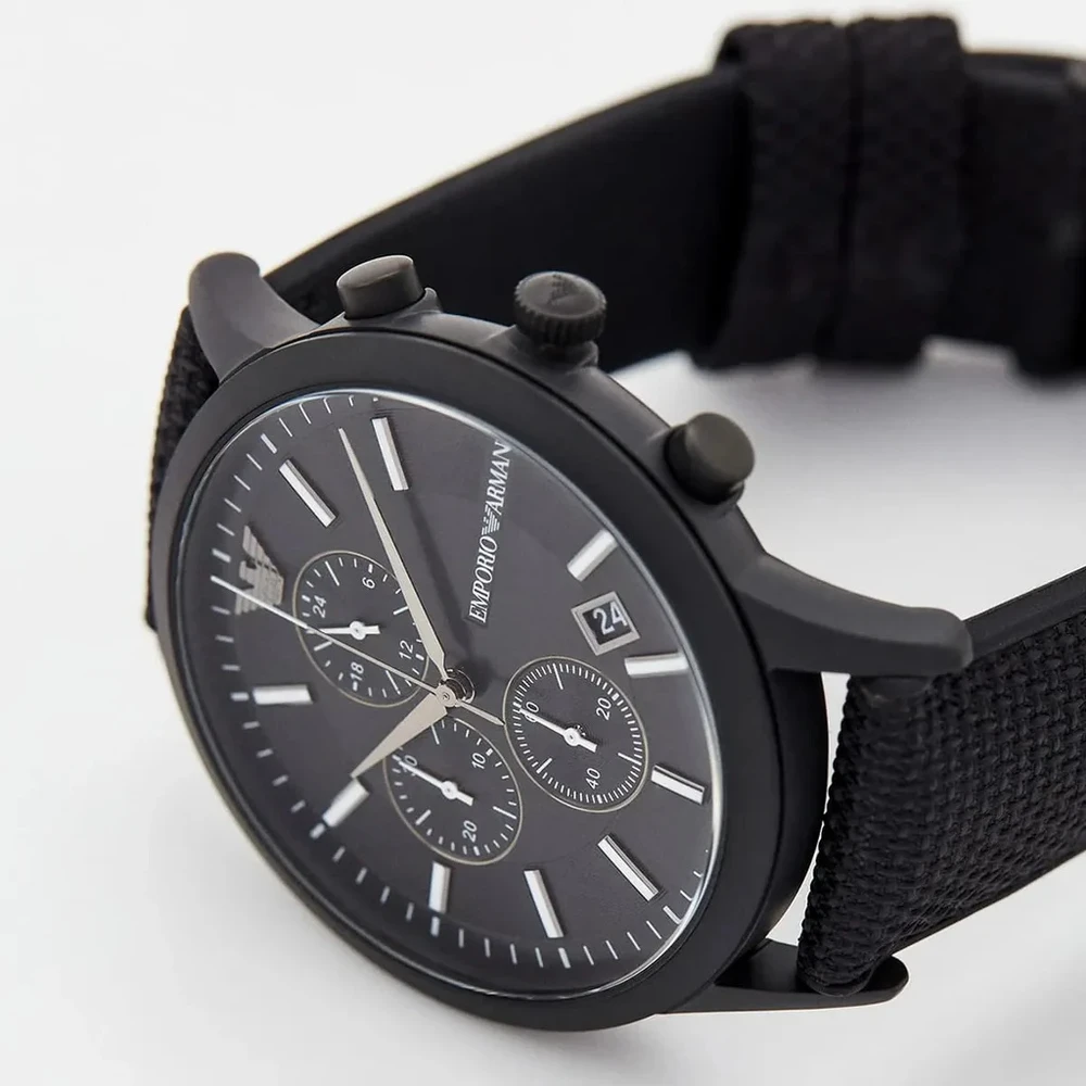 Vyriškas laikrodis Emporio Armani AR11457 RENATO CHRONO(zi052a)