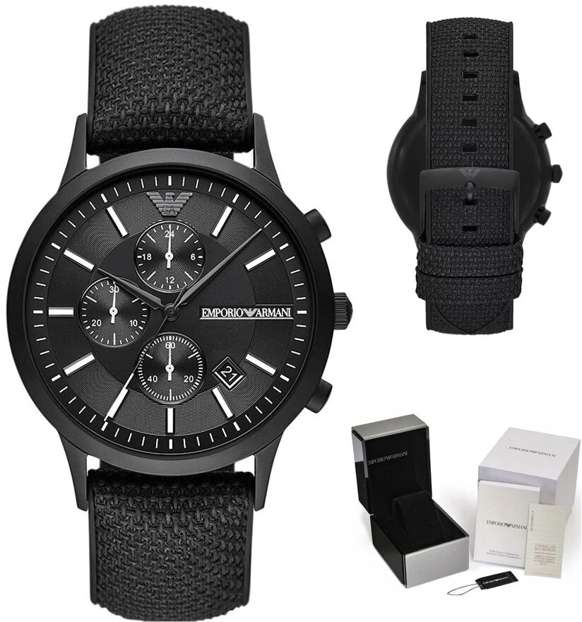 Vyriškas laikrodis Emporio Armani AR11457 RENATO CHRONO(zi052a)