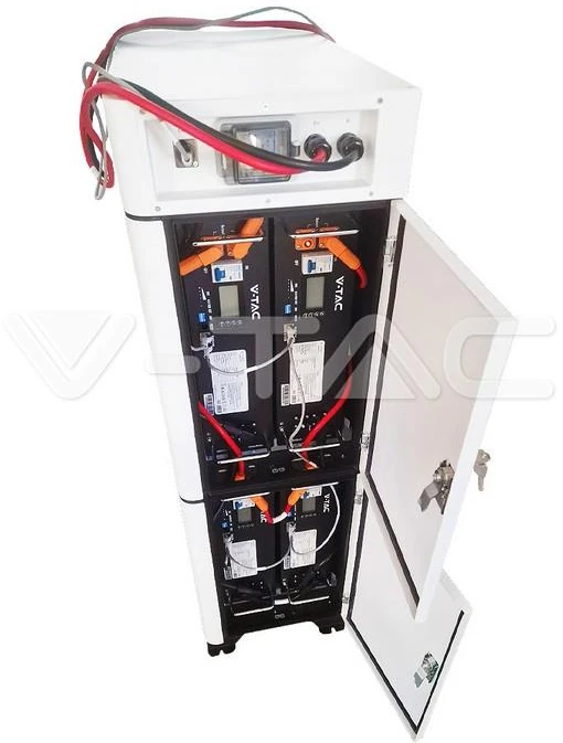 Energijos kaupimo stovas V-TAC 5,12 kWh 4 moduliai