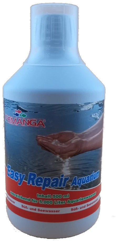 FEMANGA lengvai naudojamas akvariumo remontinis skystis, 500 ml