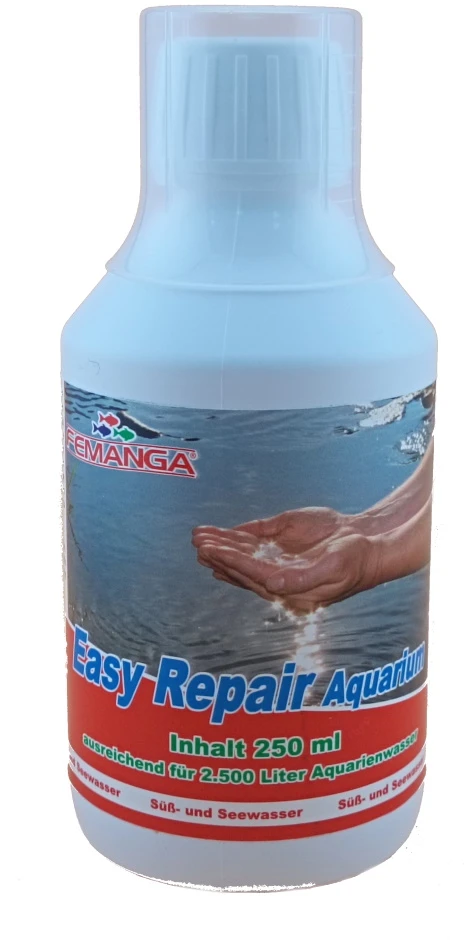 FEMANGA lengvai naudojamas skystis akvariumo remontui, 250 ml