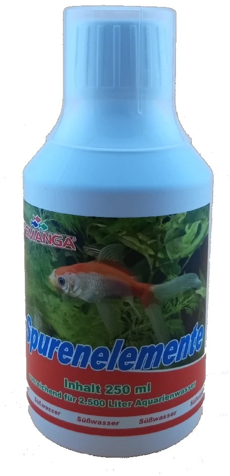 FEMANGA mikroelementų tirpalas akvariumo augalams ir žuvims, 250 ml