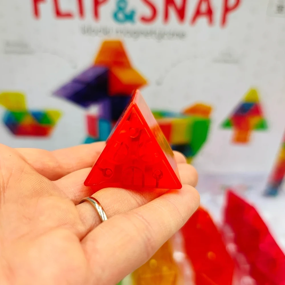 Loowi Magnetinis konstruktorius Flip&Snap 36 el.