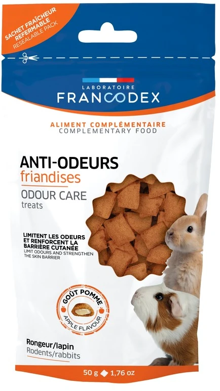 FRX FRANCODEX Skanėstas dla gryzonia przeciw zapachom sierści, moczu 50 g