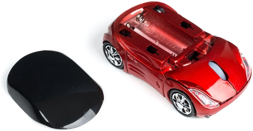 Akumuliatorius Froster Belaidė kompiuterio pelė lenktyninio automobilio formos