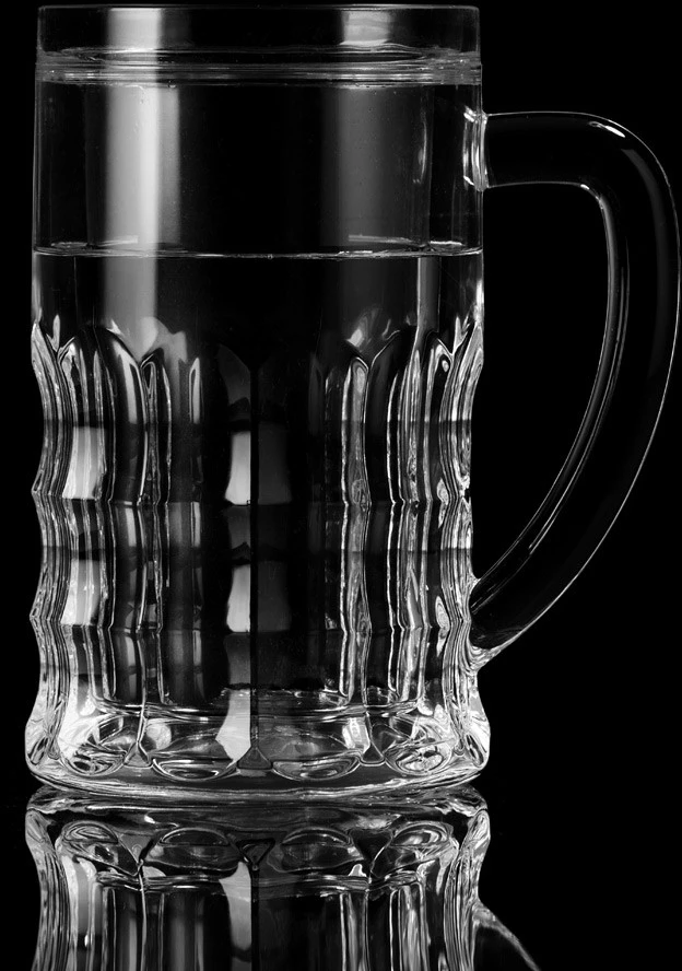 Froster Ledinis alaus bokalas iš akrilo, 650 ml.