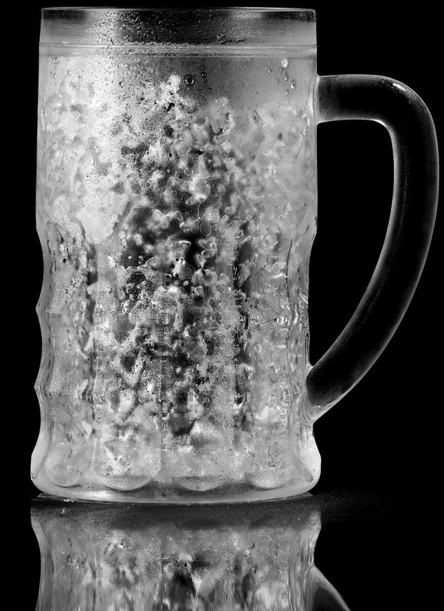 Froster Dvigubos sienelės alaus bokalas su šaldančiu užpildu, didelis talpos