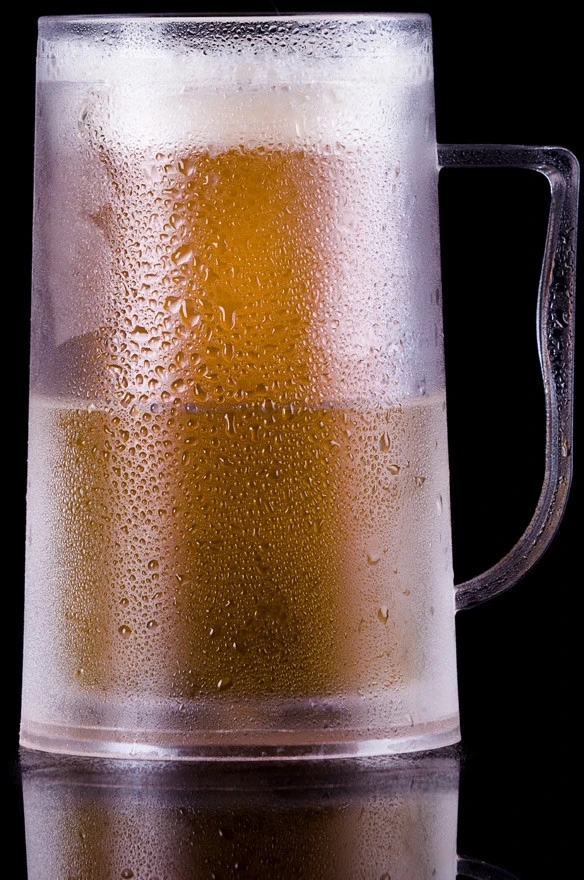 Froster Dvigubos sienelės alaus bokalas su šaldančiu užpildu