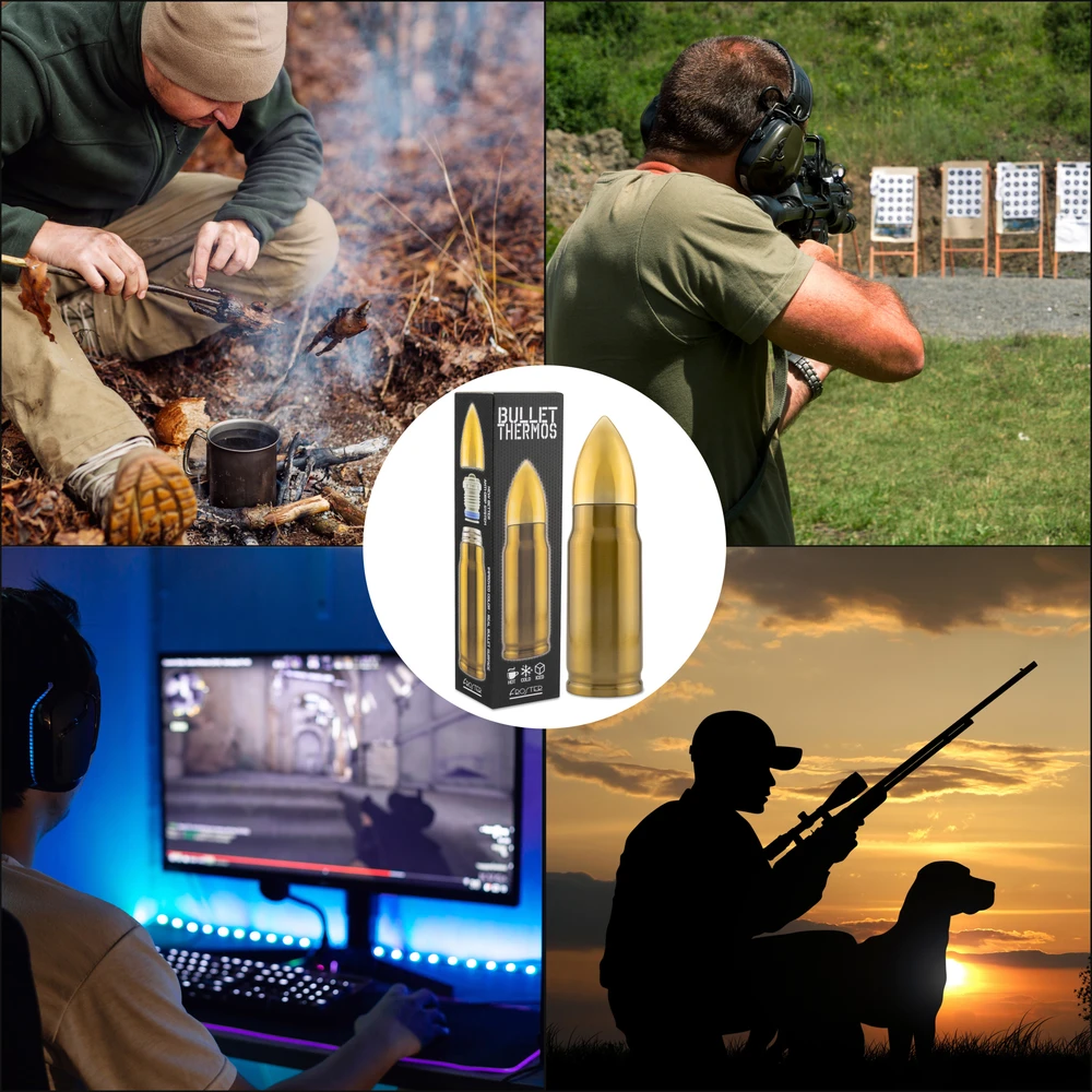 Froster Karinės tematikos dovanų rinkinys "Bullet & Grenade"