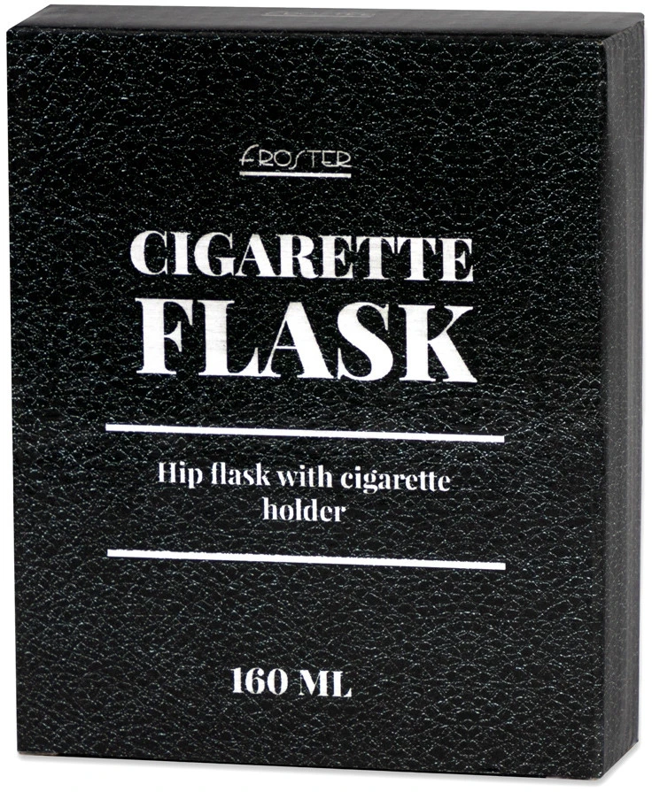 Froster Kišeninė gertuvė su cigarečių laikikliu, neplauti indaplovėje