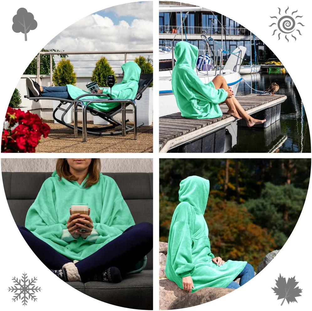 Froster Bluzair Antklodė - Sweatshirt - mėtų spalvos