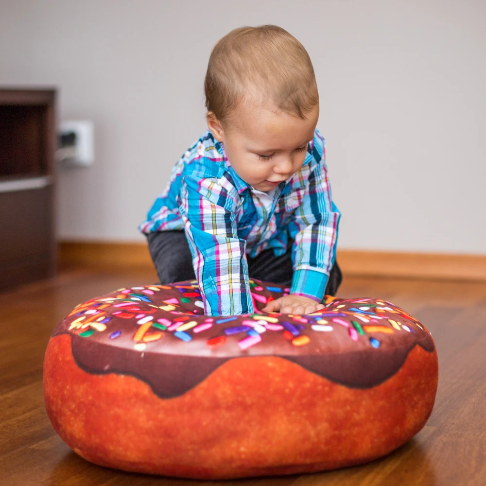Froster Pagalvė donut formos, vaikams, saugi nuo ugnies