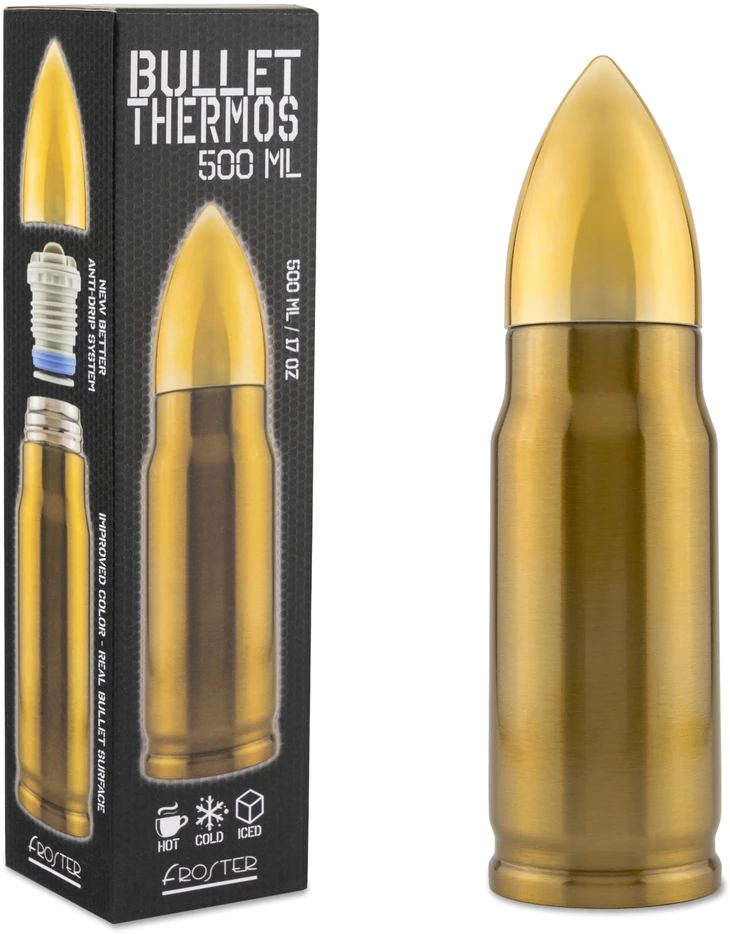 Froster Bullet Brass termoso kasetė 500 ml