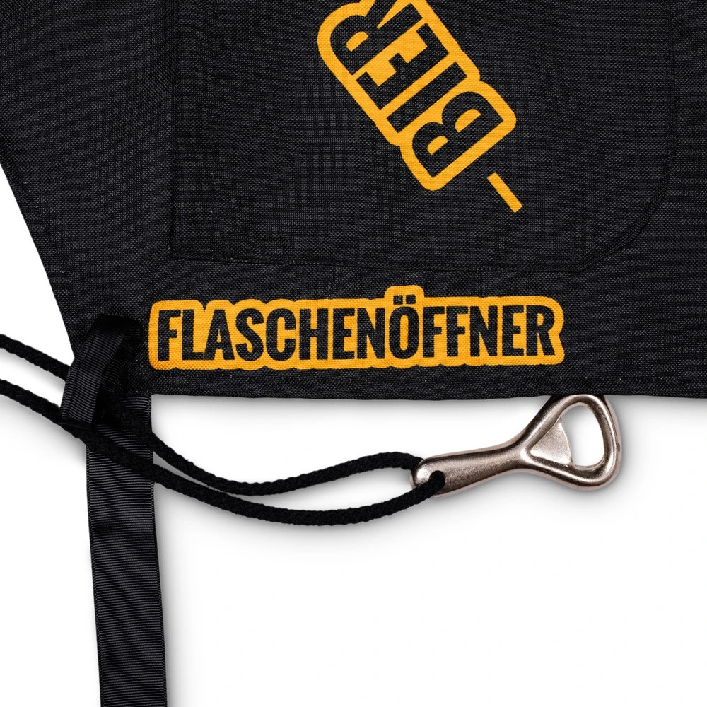 Froster Vyriškas virtuvės prijuostė su kišenėmis ir butelių atidarytuvu, praktiška