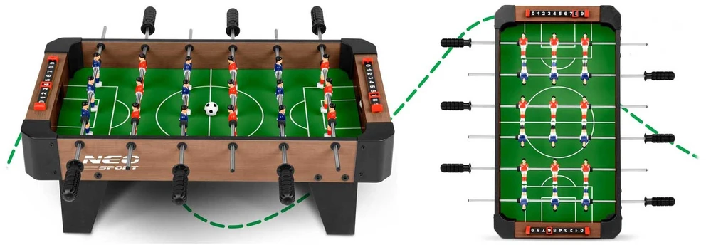 Neo-Sport NS-437 futbolo stalas, 18 žaidėjų