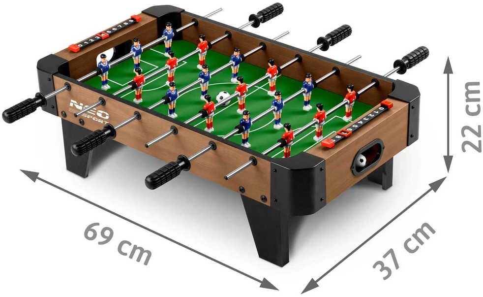 Neo-Sport NS-437 futbolo stalas, 18 žaidėjų
