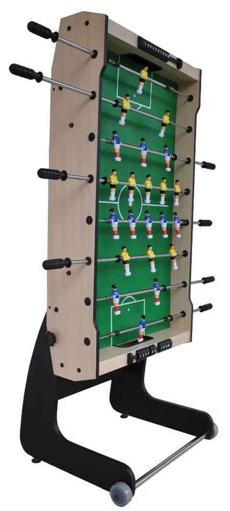 Futbolo stalas sulankstomas medinis 121 x 60 cm