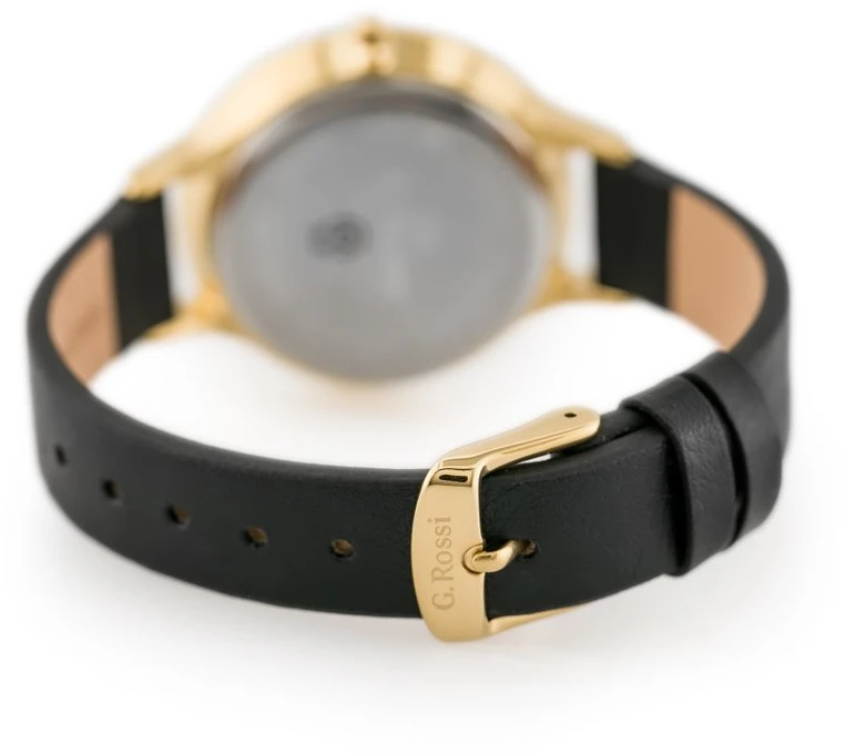 Laikrodis G. ROSSI 10411A-1A2 WOMEN'S WATCH ON BASE (zg714f) + BOX