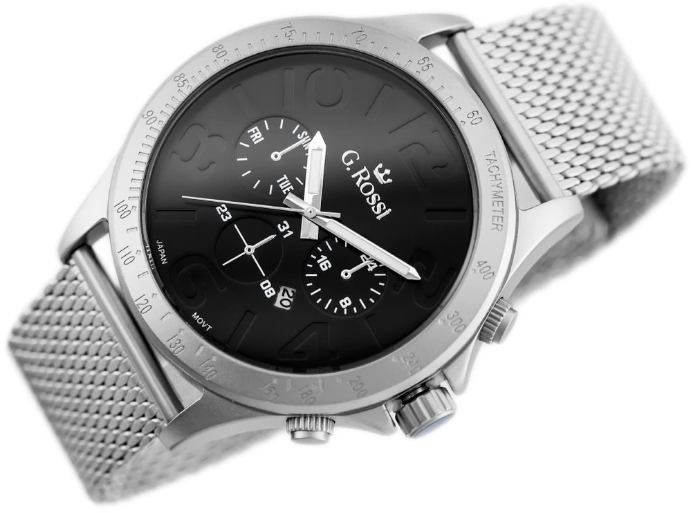 Laikrodis G. ROSSI WATCH - 11520B (zg202b) + BOX