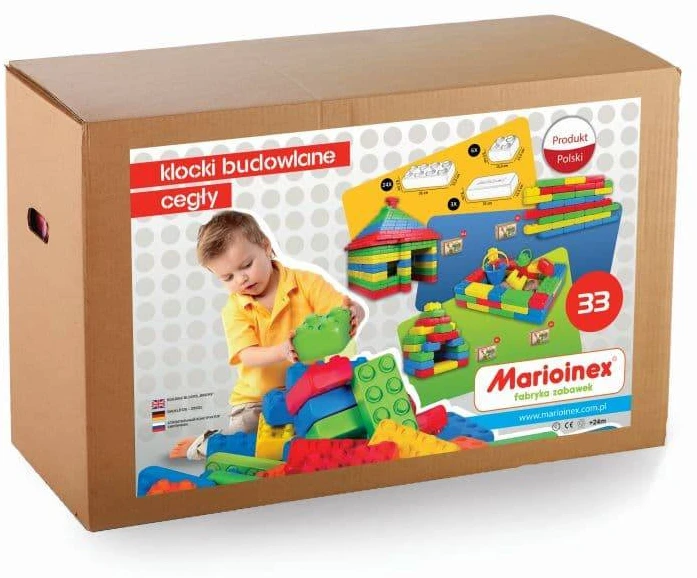 Marioinex 33 kaladėlės, statybinis rinkinys