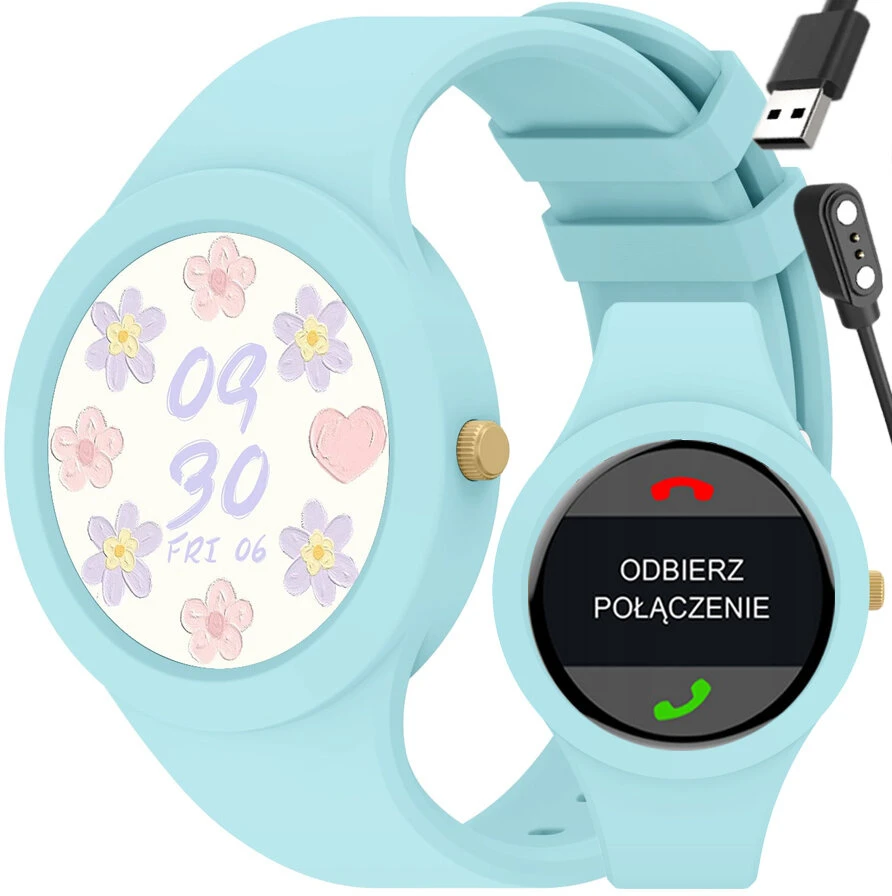 Išmanusis laikrodis DAMSKI GRAVITY GT14-4 - ROZMOWY BLUETOOTH, WŁASNE TARCZE (sg026d)