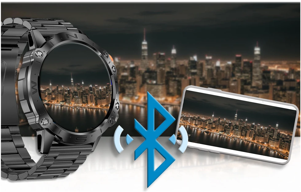GRAVITY GT20-1 MEN'S Išmanusis laikrodis - AMOLED, ADDITIONAL BELT (sg024a)