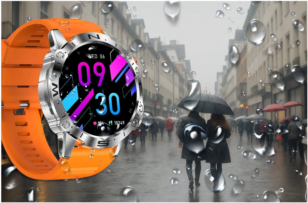 GRAVITY GT20-4 MEN'S Išmanusis laikrodis - AMOLED, ADDITIONAL BELT (sg024d)