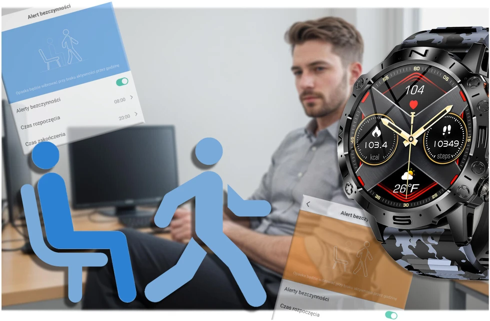 GRAVITY GT20-5 MEN S Išmanusis laikrodis - AMOLED, ADDITIONAL BELT (sg024e)