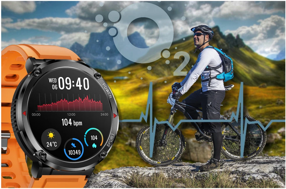 Išmanusis laikrodis MĘSKI GRAVITY GT21-2 - BLUETOOTH CALL, DODATKOWY PASEK (sg025b)