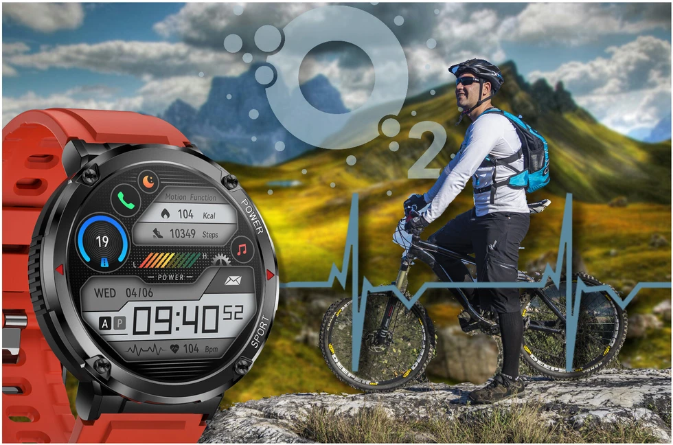 Išmanusis laikrodis MĘSKI GRAVITY GT21-6 - BLUETOOTH CALL, DODATKOWY PASEK (sg025f)