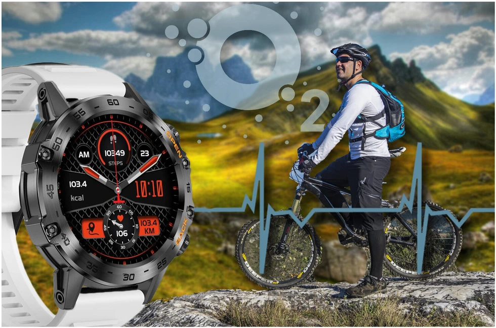 GRAVITY GT9-10 MEN'S Išmanusis laikrodis - CONNECTIONS MAKER, PRESSURE METER (sg021j)