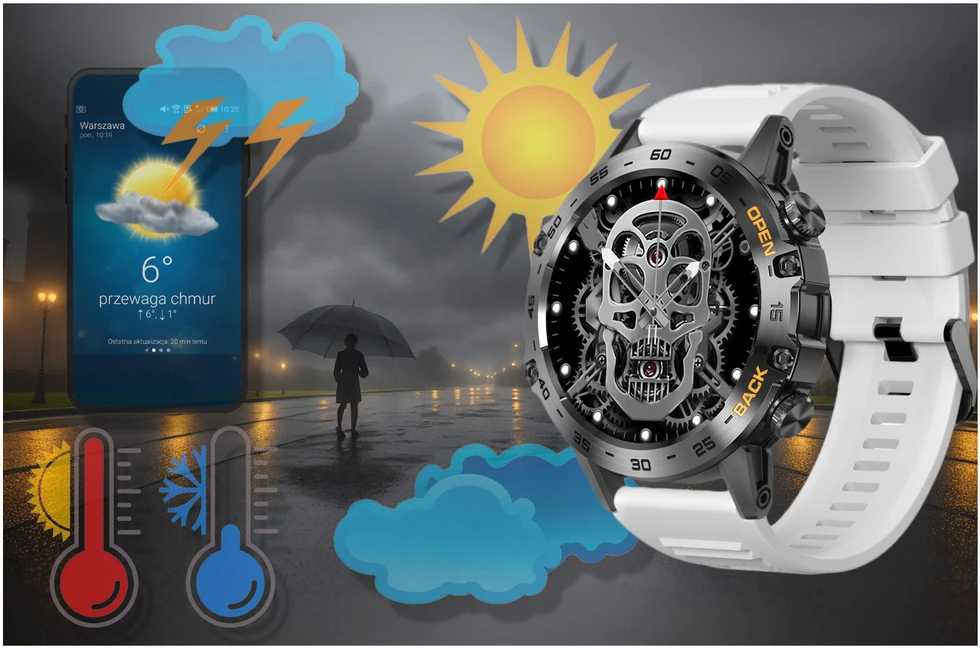 GRAVITY GT9-10 MEN'S Išmanusis laikrodis - CONNECTIONS MAKER, PRESSURE METER (sg021j)