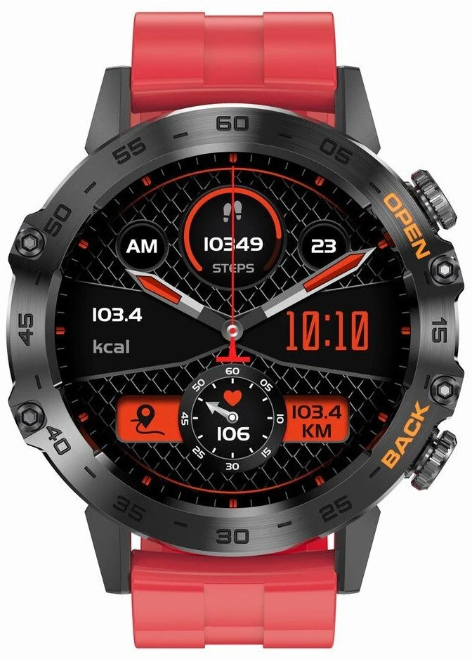 GRAVITY GT9-11 MEN'S Išmanusis laikrodis - CONNECTIONS MAKER, PRESSURE METER (sg021k)
