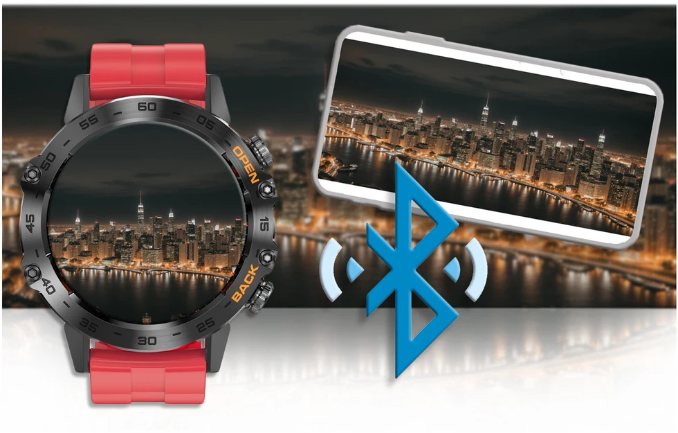 GRAVITY GT9-11 MEN'S Išmanusis laikrodis - CONNECTIONS MAKER, PRESSURE METER (sg021k)