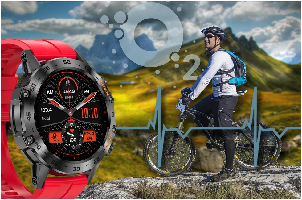 GRAVITY GT9-11 MEN'S Išmanusis laikrodis - CONNECTIONS MAKER, PRESSURE METER (sg021k)