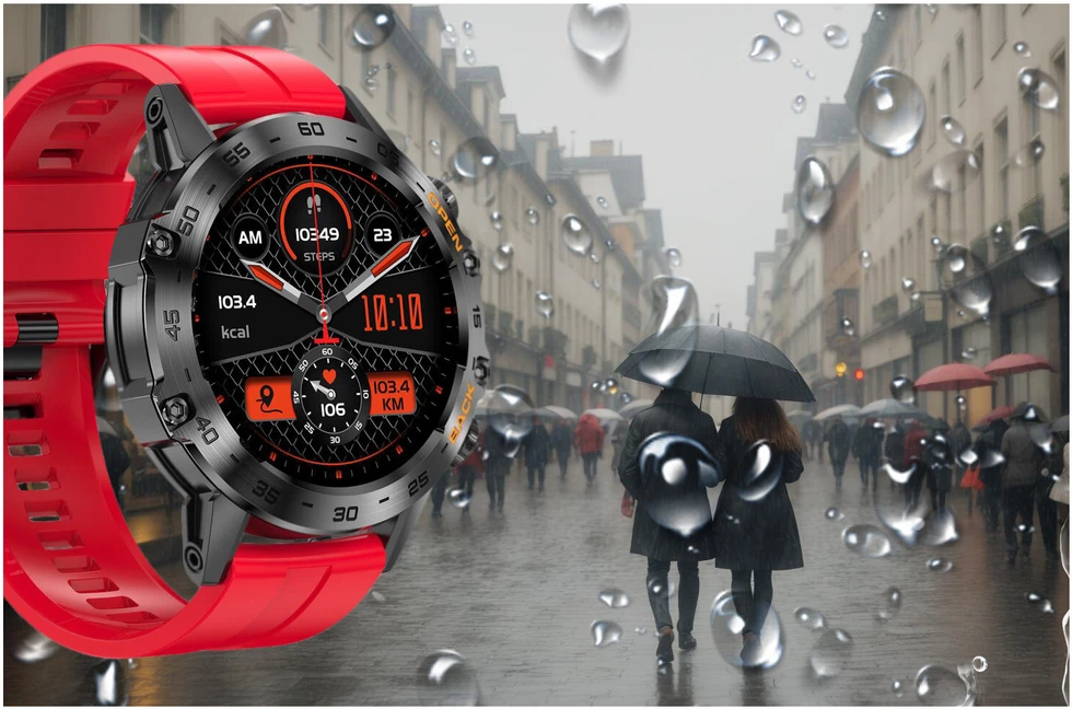 GRAVITY GT9-11 MEN'S Išmanusis laikrodis - CONNECTIONS MAKER, PRESSURE METER (sg021k)