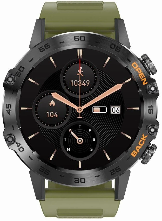 GRAVITY GT9-12 MEN'S Išmanusis laikrodis - CONNECTIONS MAKER, PRESSURE METER (sg021l)