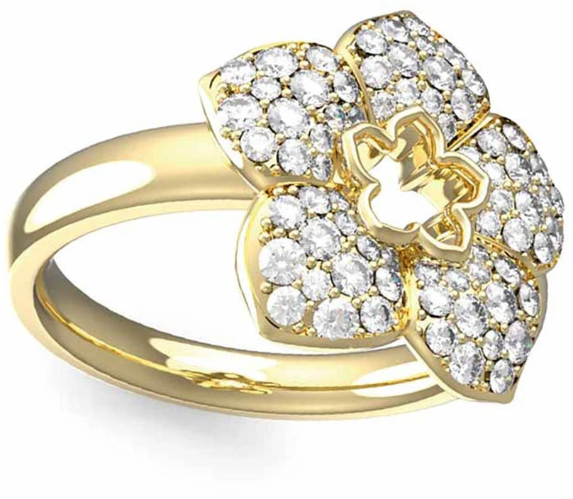 Guess Moteriškas Žiedas JUBR04467JWYG58