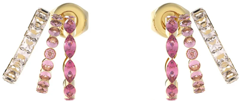 Guess Moteriški Auskarai JUBE03307JWYGPKTU
